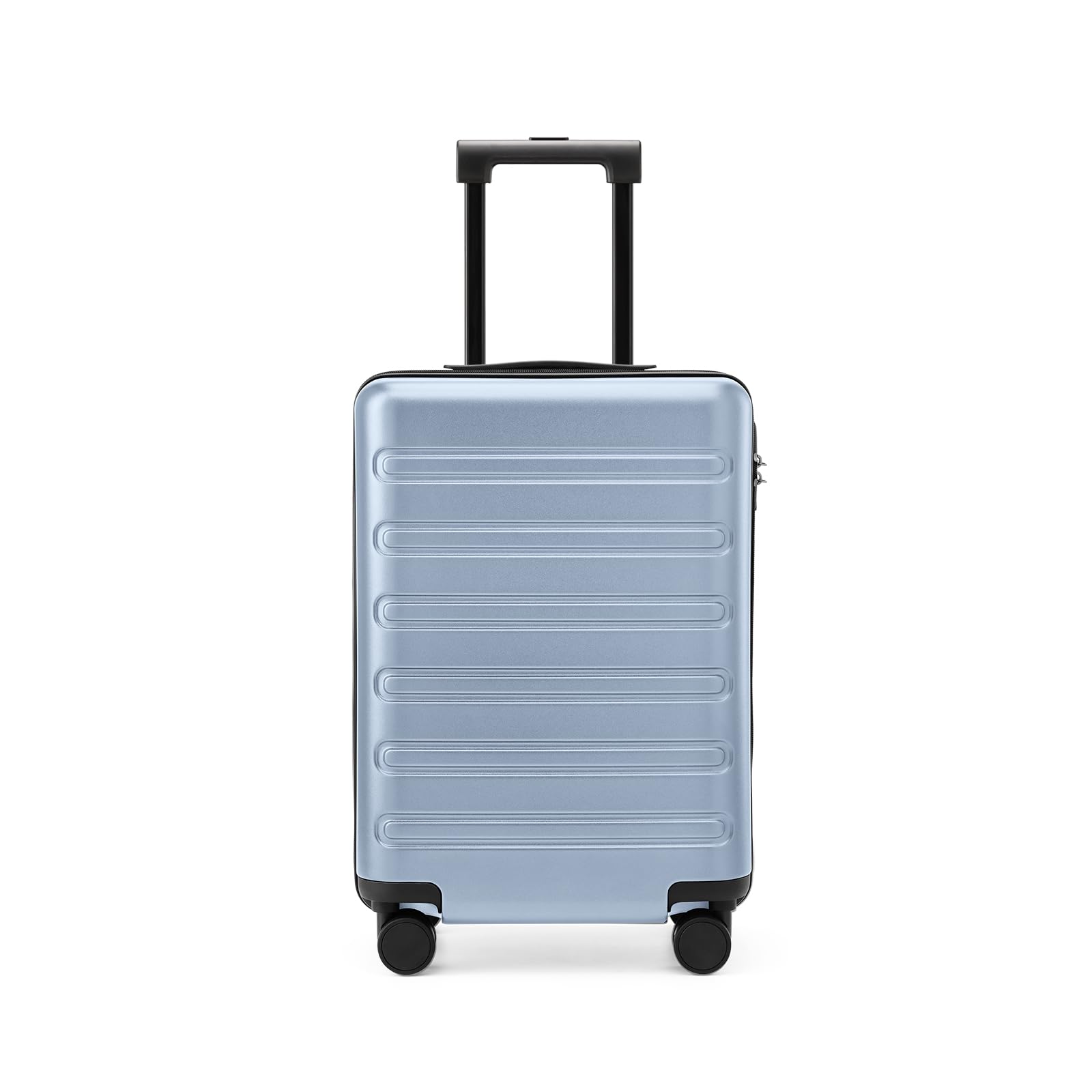 NINETYGOCarry on Luggage 22 X 14 X 9 Airline Approved, 20 Inch Luggage for 3-5 Days Travel, Double Spinner Wheels, 100% Hardshell PC, TSA Lock (Blue color, Carry-on-38L-20)
