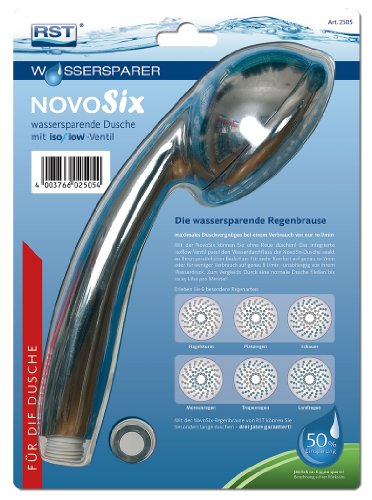 Preisvergleich Produktbild RST 2505 Novosix Handbrause mit 6 Strahlvarianten