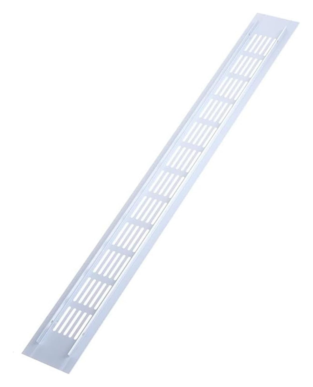Ventilation Grille ， Aluminum Alloy Gases Adjustable Vent Grille Bathroom Kitchen Office Multiple Sizes(80x500mm)