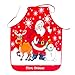 YISKY Delantales de Navidad, Delantales Impresos, Delantal Cocina Adultos, Delantal Navidad Impermeable, para Navidad Fiesta de Vacaciones Chef Cocina Restaurante Hornear, Decoraciones Navideñas (E)