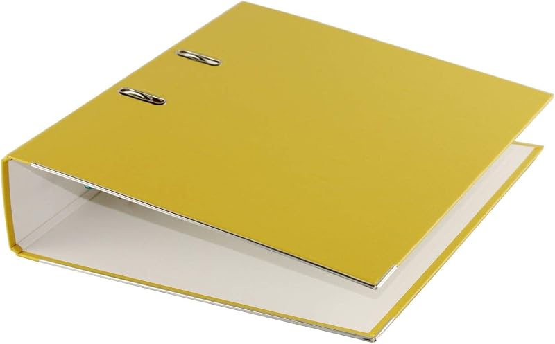 Elba Smart Pro A4 Mappa 8 cm Sárga Műanyag Irattartó - 80 mm Wide (1 Pack), yellow