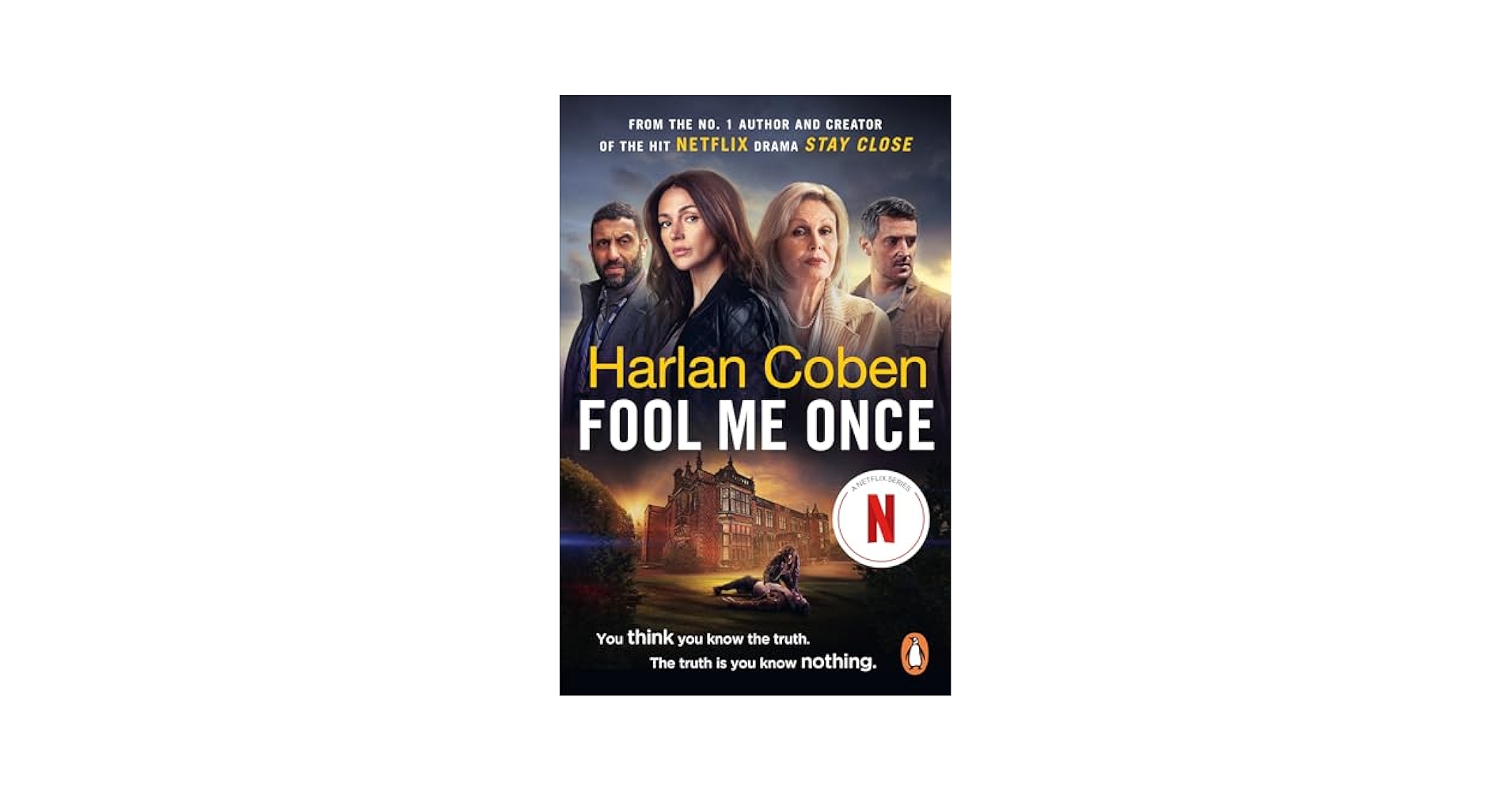 洋書 Fool Me Once: from the #1 bestselling creator of the hit Netflix series The Stranger Fool Me Once: Coben, Harlan: 9780525955092: Amazon.com: Books