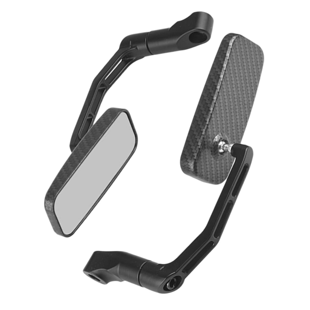 1 Set Specchietti Retrovisori per Design Antiriflesso Regolabili per Sicurezza e Comfort Retrovisori per Scooter e Ciclomotori
