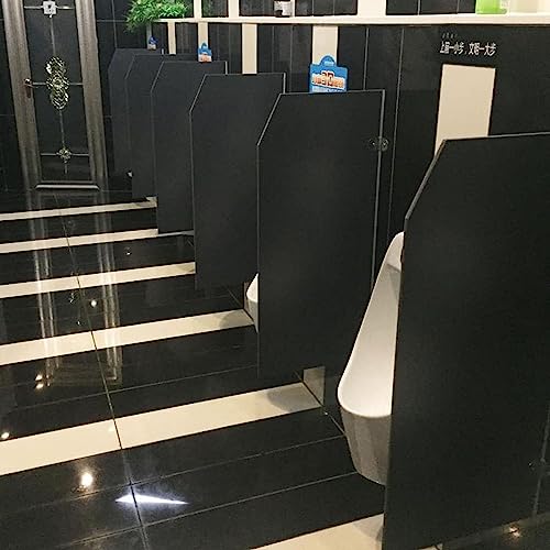Mampara de baño impermeable con panel de madera resistente a la humedad 5