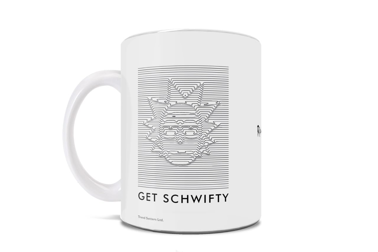 Ea-zy Mugs Rick And Morty - Get Schwifty Thermo Effect Mug Get Schwifty - Accent Coffee Mug For Sale