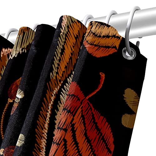 Rideau de douche Aquarelle Cerf 183x183 imperméable grand format