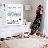 Fabricado en Moldavia con lana 100% natural de la mejor calidad - aporta una elegancia que perdura y bienestar a cualquier interior