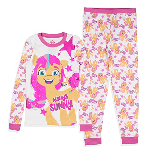 INTIMO My Little Pony: A New Generation Girls' Sunny Starscout Sleep Pajama Set2