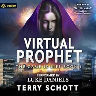 Virtual Prophet Audiolibro Por Terry Schott arte de portada