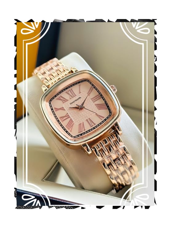 NIJAMRUT Women Watches Analog Wrist Watches Watches for Womens & Girls&Miss&Ladies Rose Gold Dial Watch with Stylish Diamond Studded Watches (ROSEGOLD) (B0CYCFGCHP) Amazon Price History, Amazon Price Tracker