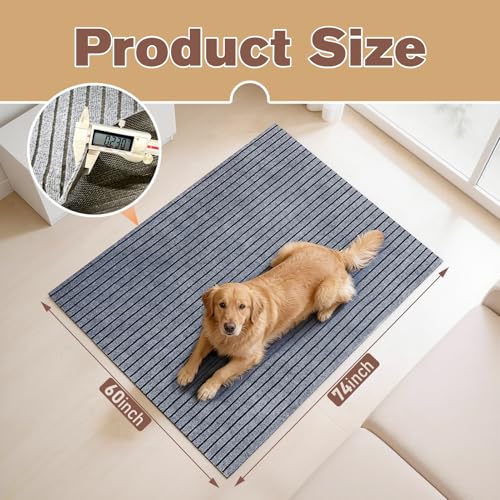 Tapis de protection de sol imperméable réutilisable pour cage chien - 3