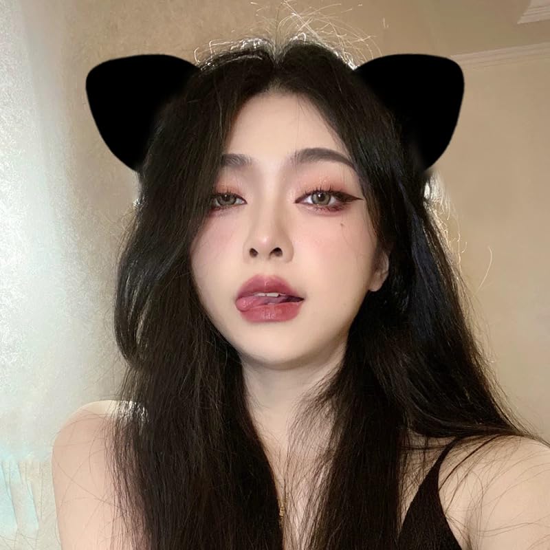 TIutmivo Cat Ears Headband, Cat Hair Bands, Hair Accessories, Cat Ears Headband, Cat Ears Headband for Women Girls, Cosplay - Image 4