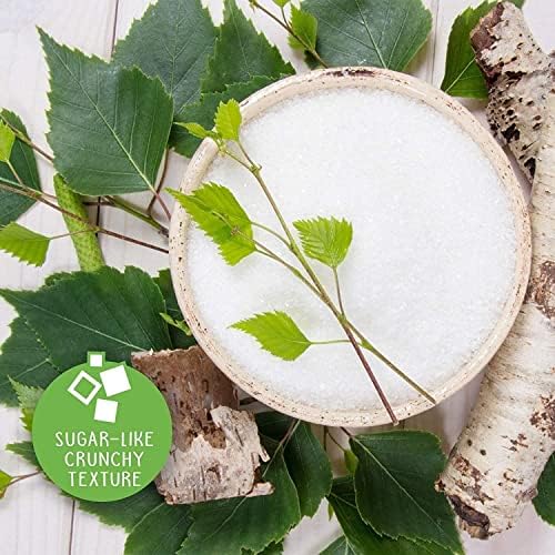 Pure Via 100% Xylitol, Non-GMO Certified -1kg Bag, Plant Based Sugar Alternative, Vegan & Keto Friendly 