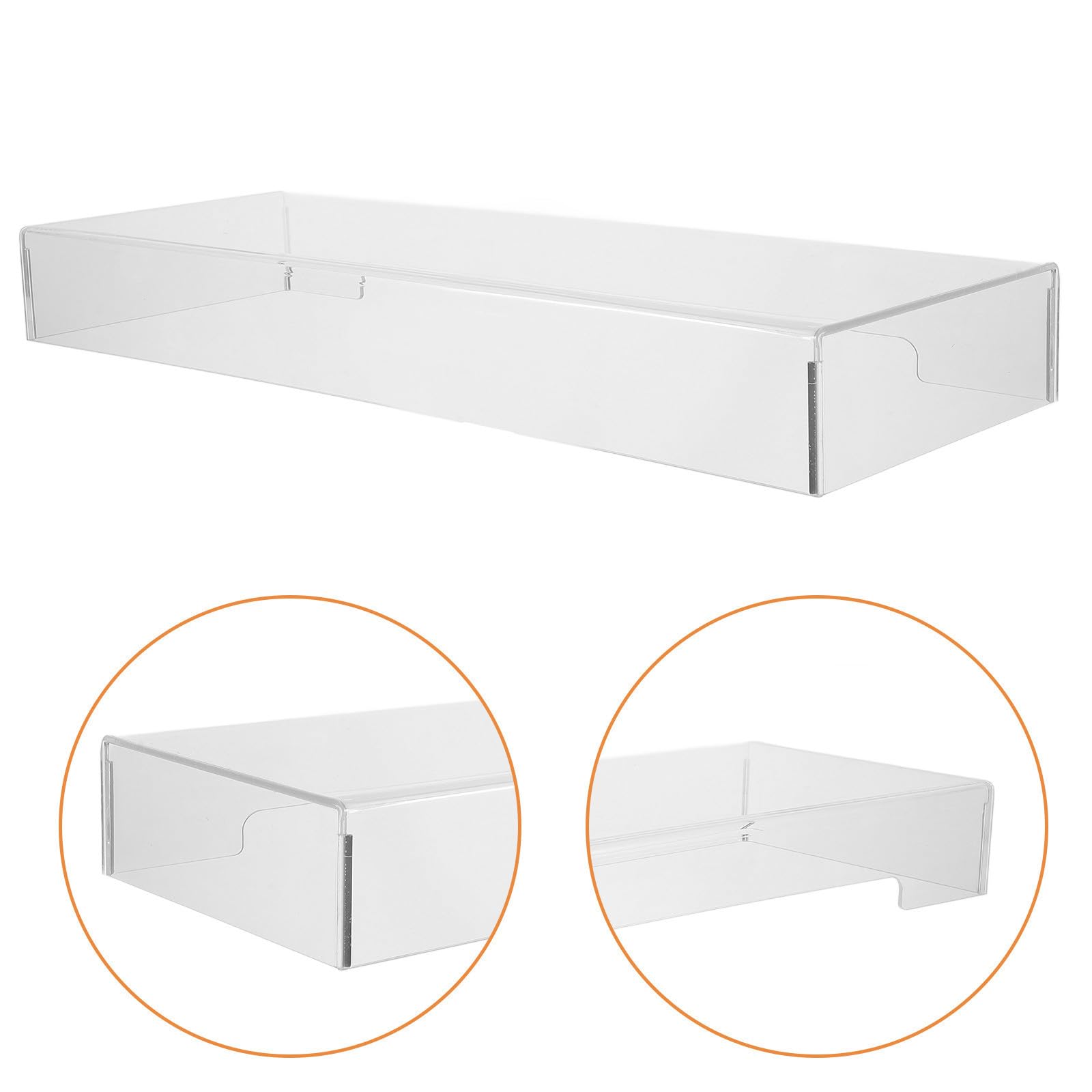 BESPORTBLE Copertura Protezione per Tastiera e Acrilico Trasparente Bianco Antipolvere Facile da Pulire per Tastiere da Computer Portatili e Meccaniche