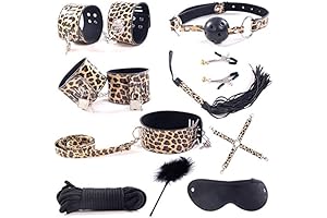 Sex Bondage Kits BDSM Toys with Adjustable Foot Tickler