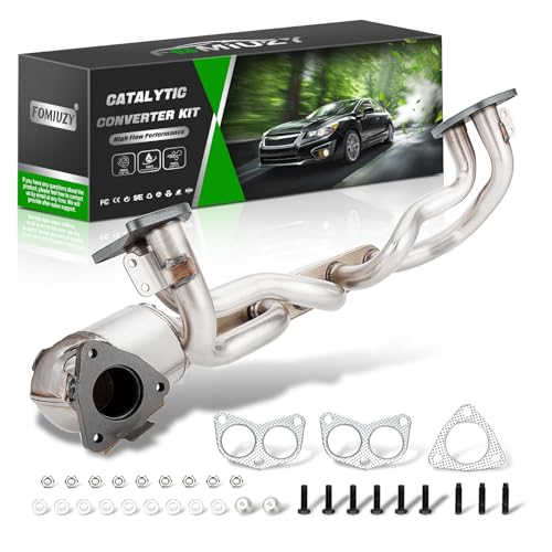 FOMIUZY Catalytic Converter Compatible with Subaru Forester 2011 2012 2013 2014 2015 2016 Impreza 2012-2016 Legacy Outback 2013-2014 XV Crosstrek 2013-2015 Crosstrek 2016-2017 2.0L 2.5L by FOMIUZY - Used condition - US$91.64