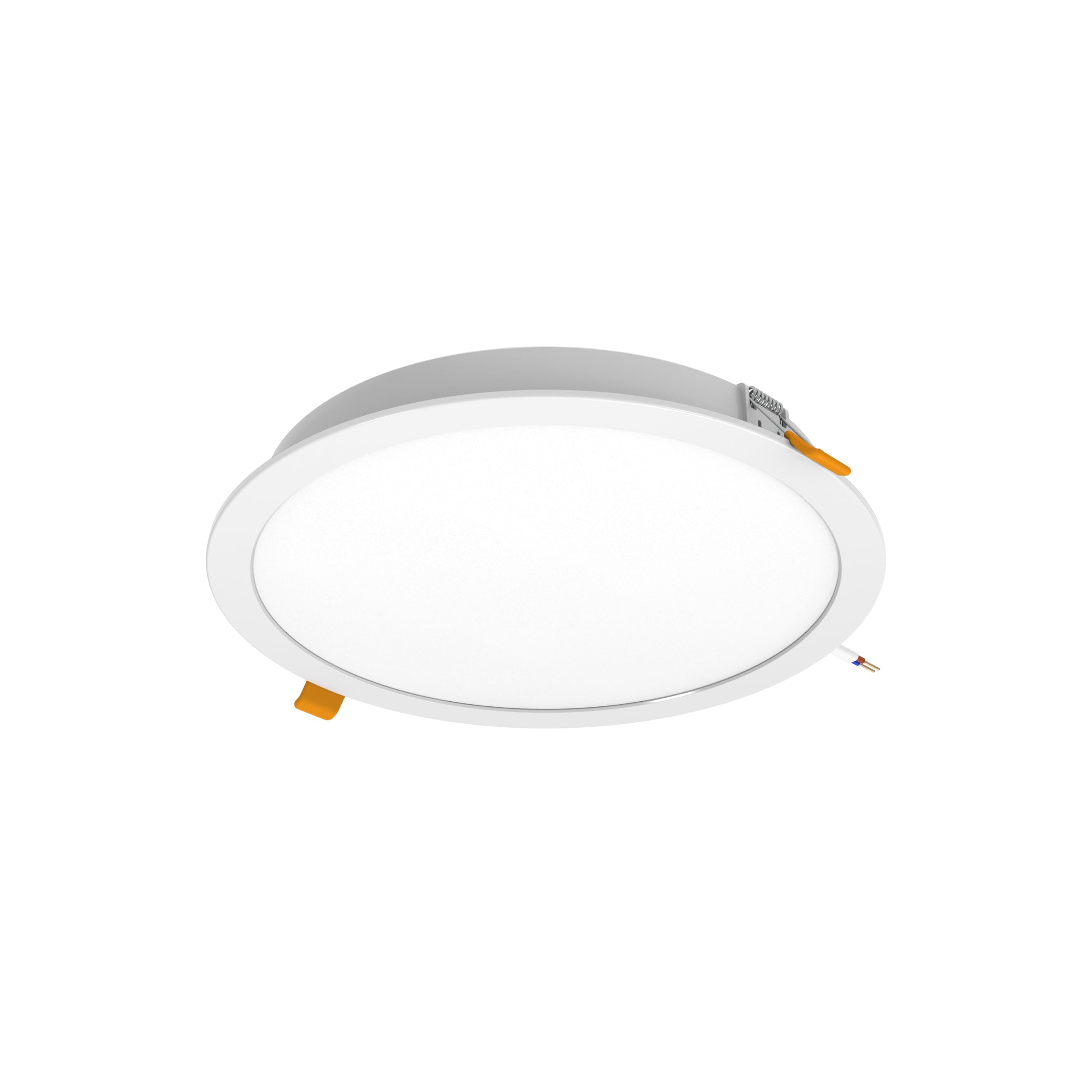TRAXON LUXPOINT Placa downlight LED - Filbert Circular 20.5W Luz Blanca 6500K 1900Lm PS techo Empotrable Driver integrado, Corte Techo Ø195-200mm IP20 interior (Luz fría 6500K 20.5W)