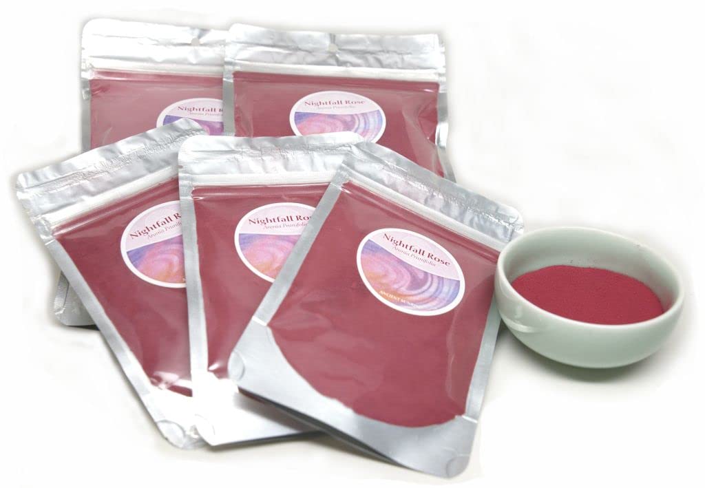 Ancient Sunrise Nightfall Rose Purple Aronia fruit acid for henna dye release 125 gram
