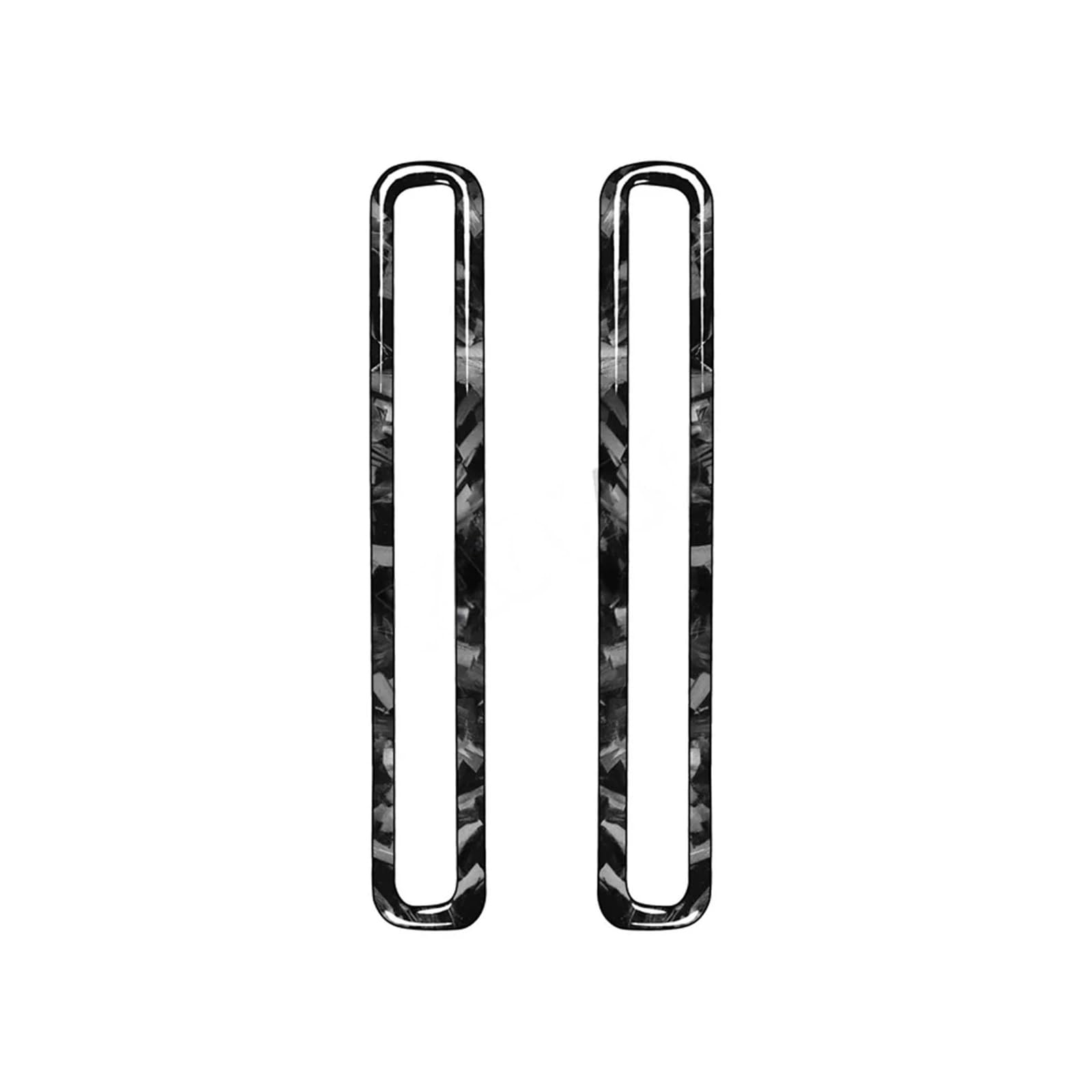 Vnhlotvjl Type7 Car Navigations Radio Cd Shift Lift Panel Trim Cover Sticker Compatible For Dodge Challenger 2015-2020 Forged Carbon Fiber Car Interior Acce(Type7)