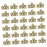 Mobestech 100 piezas Colgantes de Aleación para DIY de Dijes Creativos para Bisutería Accesorios para Hacer Joyas y Manualidades Regalos Personalizados para Navidad y Cumpleaños
