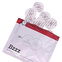 DocCheck Einweg-Elektroden Bzzz – 30 Stück, Druckknopfanschluss, Ø 50 mm, Schaumstoff, Für EKG und Ergometrie, Gute Kontakteigenschaften, Anhaltende Leitfähigkeit, Hoher Tragekomfort, Hautfreundlich