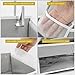 HOMELUX THEORY 1 PC Heavy Duty Over the Door Organizer 55x14x6.7, 6 Large Front & 12 Side Pockets, Hanging Storage Closet Door Organizer for Bedroom, Bathroom and Baby Nursery Storage (Baby Pink)