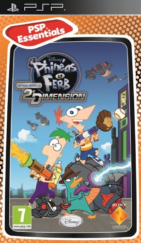 Phineas & Ferb Voyage Dans La 2ème Dimension Essentials Psp - vue 2