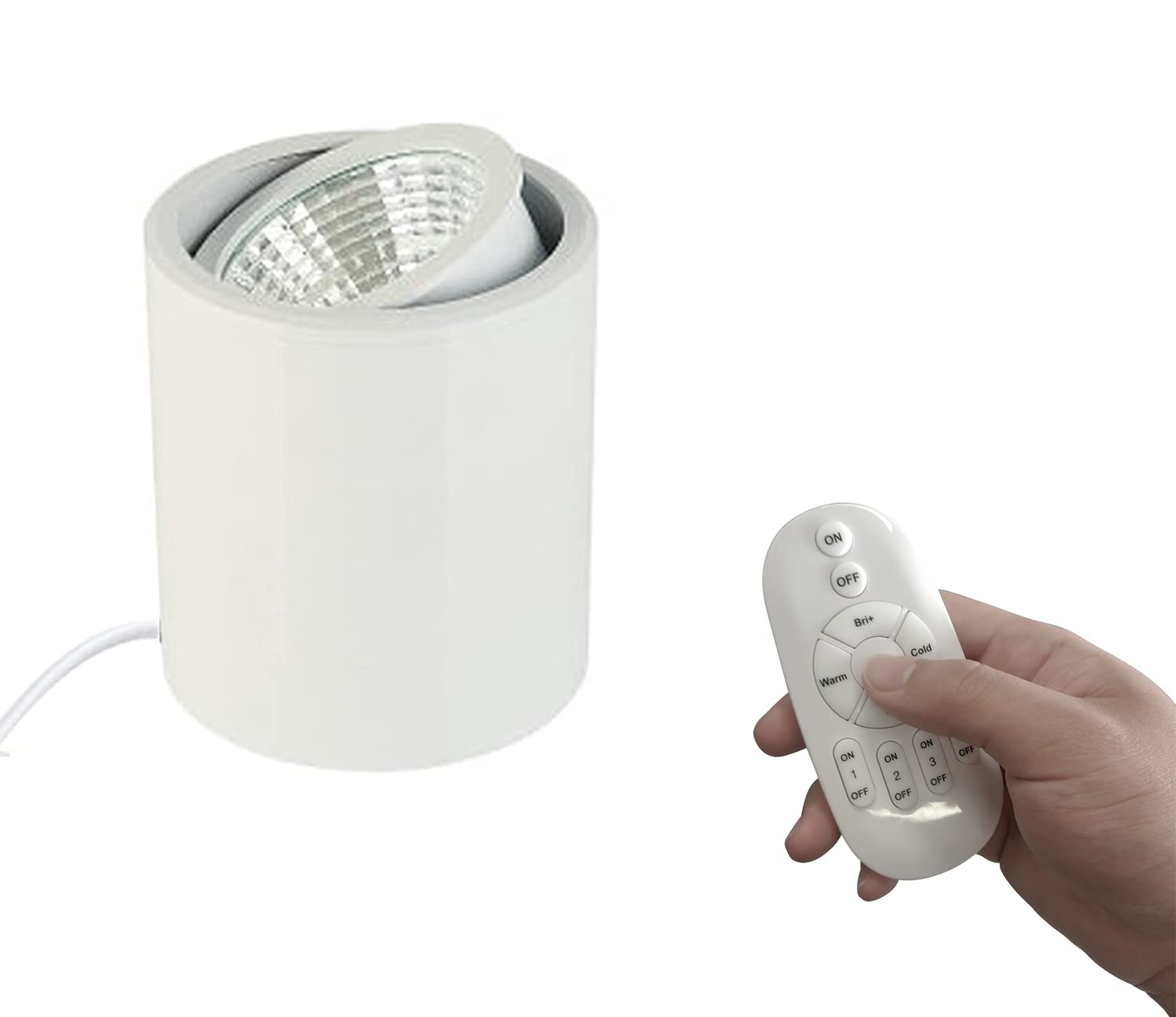 Amazon.co.jp : STGGTS 7W リモコン付き 調光調色可 スポットライト