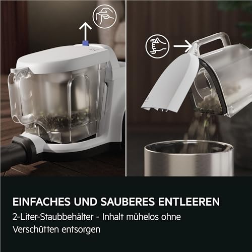 AEG CLEAN 5000 Staubsauger beutellos, 1000 W, 100% Staubaufnahme, AL51C1LDB – Ansicht 6