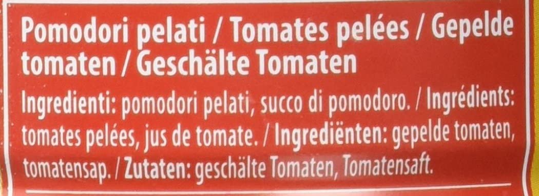 24x Mutti Pomodori Peeled Plum Tomatoes 400g. 100% Italian!
