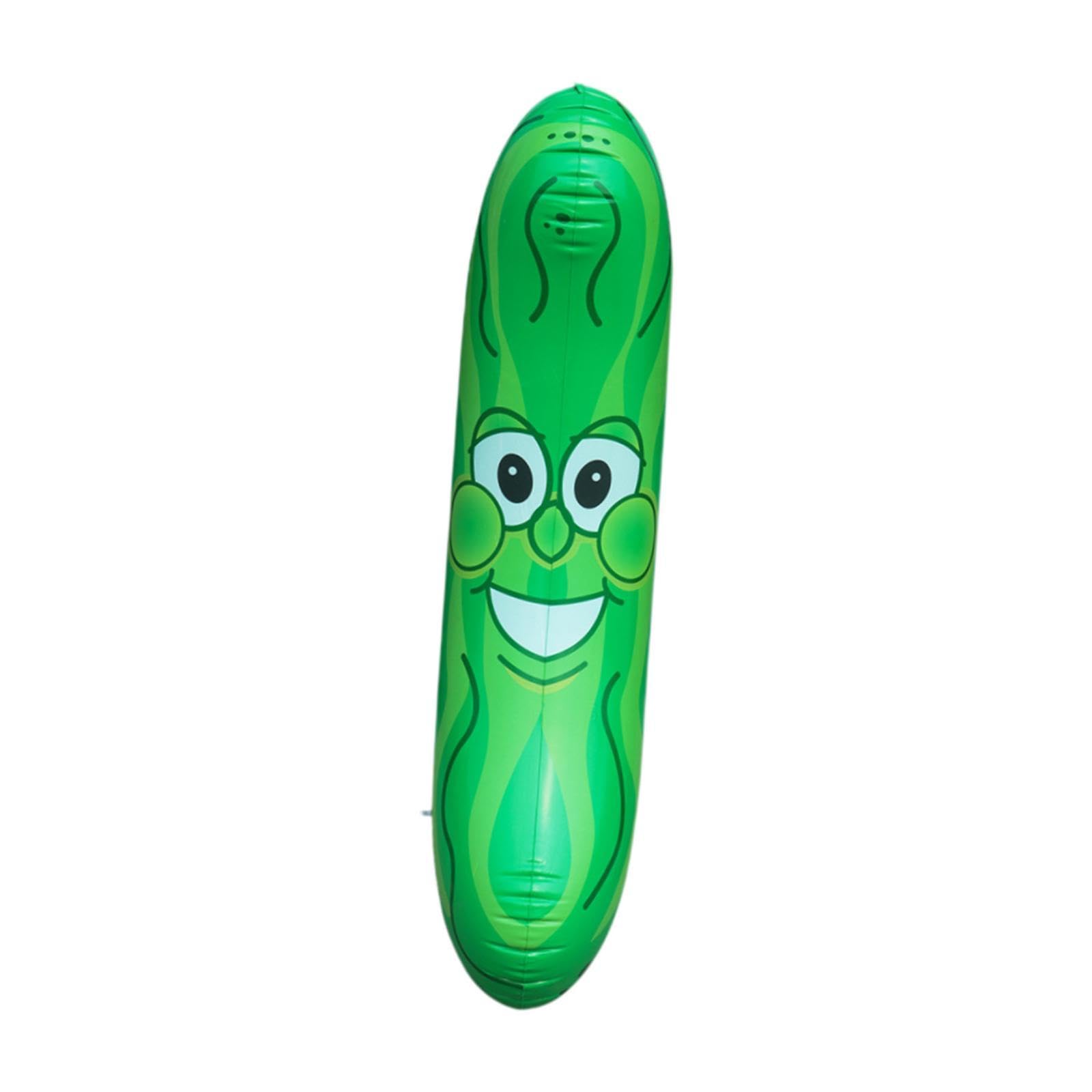 Giant Inflatable Cucumber Crafts Modern for Pool Summer Swimming Theme Party | Outdoor Toys & Structures-image-8