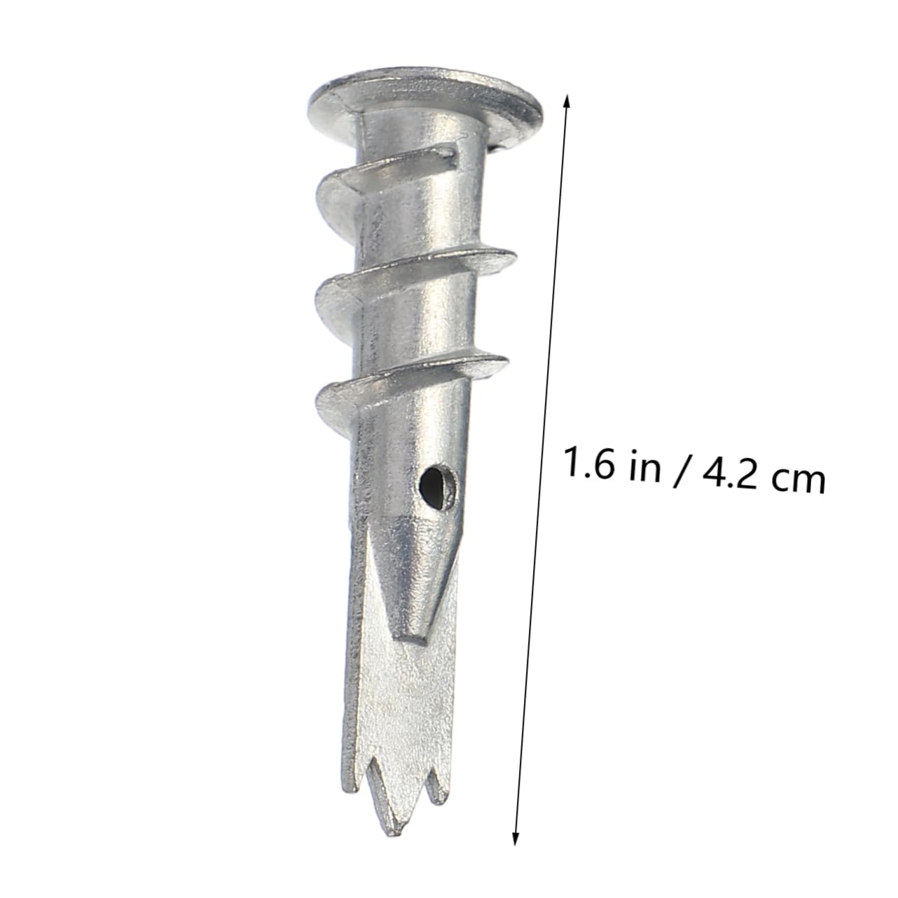 200piezas Tornillos de Expansión Autoperforantes para Fijación de Placas de Yeso Anclajes para Paneles de Yeso Tornillos de Anclaje para Pared