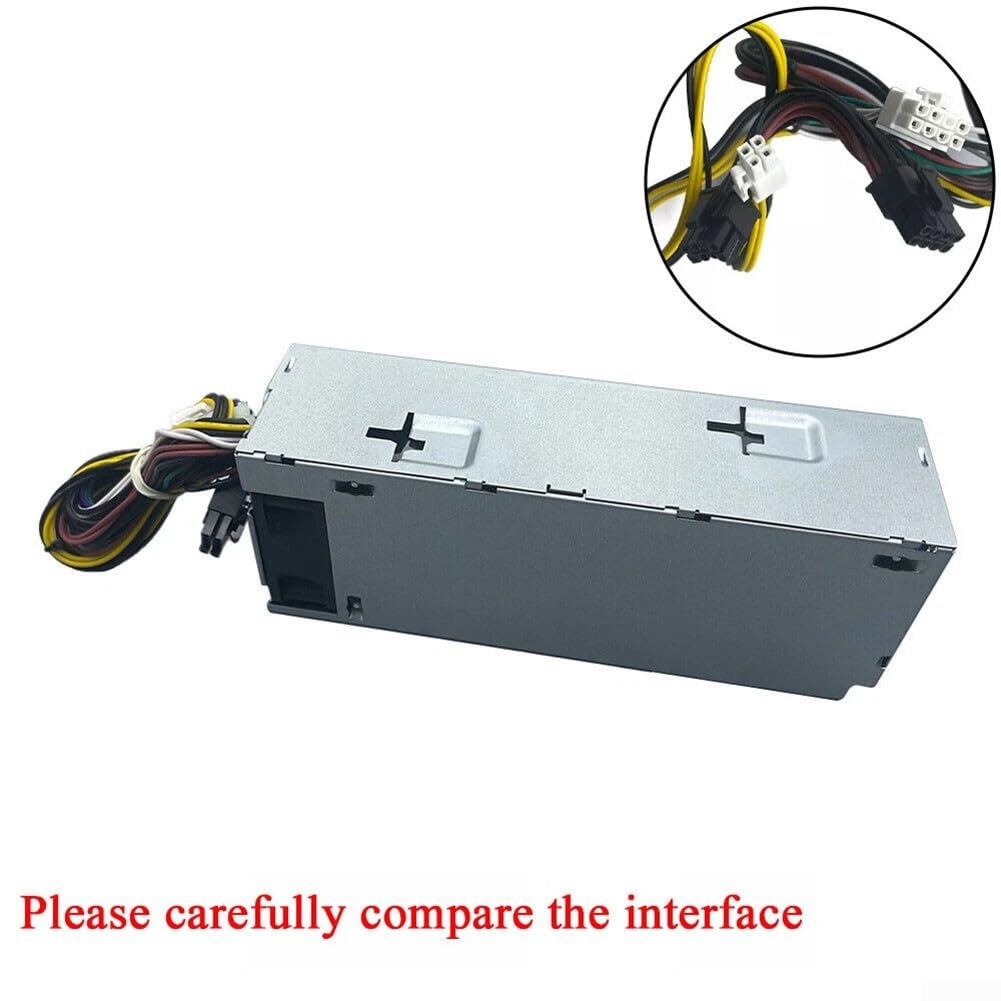 600W PC Netzteil kompatibel mit für Dell 3040 3046 7050 DPS-600EM-00 H240EM-00 stabile Spannung Büro Rechner