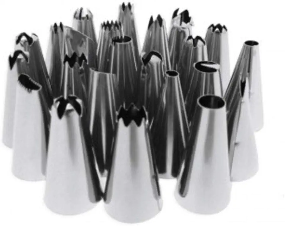 Bicos De Confeitar 24 Peças- YAZI