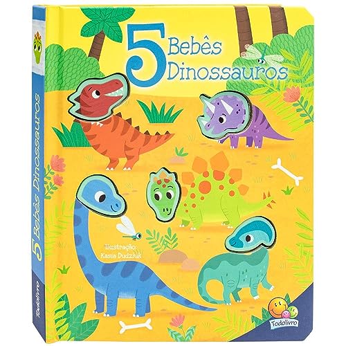 Amiguinhos de Silicone – Toque e Sinta: 5 Bebês Dinossauros: