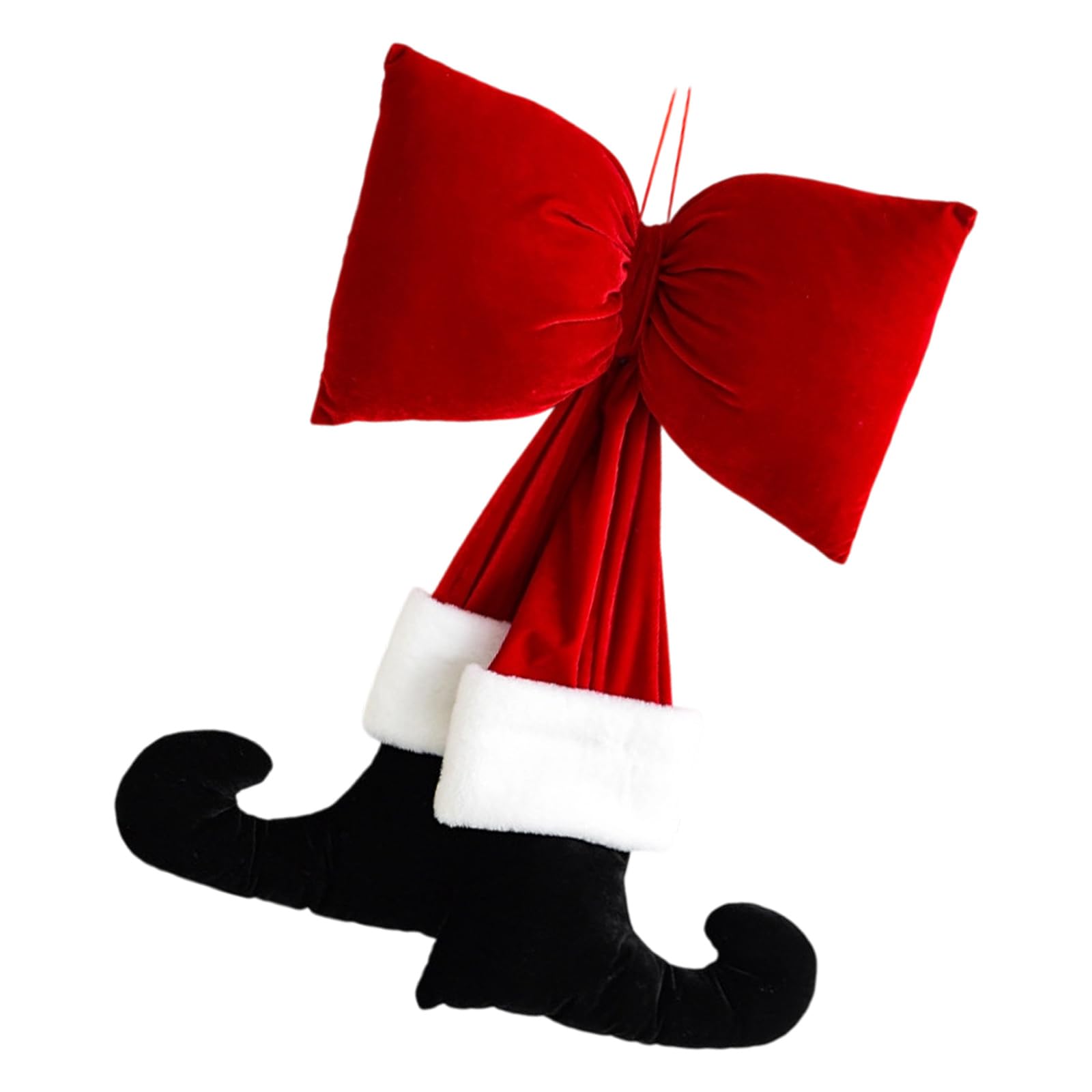 Kalttoy 60Cm Celebratory Rose Velutinous Ribbon Garnishes For Inside Christmas Holiday Present Thoughts Blanketed Velutinous Holiday Bends
