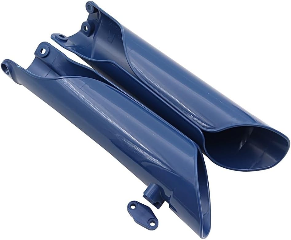 Motocross Front Fork Protector Covers Fork Guards Fit for SX SXF XC XCF XCW EXC EXCF 125 200 250 300 350 400 450 500 2016-2024(Blue-24)