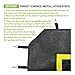 Champion Sports Replacement Target and Springs for LBT43 Lacrosse Rebounder, Black and Yellow, (Model: LBT43RP)