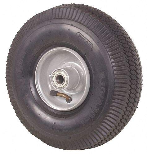 Pneumatic Wheel, 10 In, 230 lb