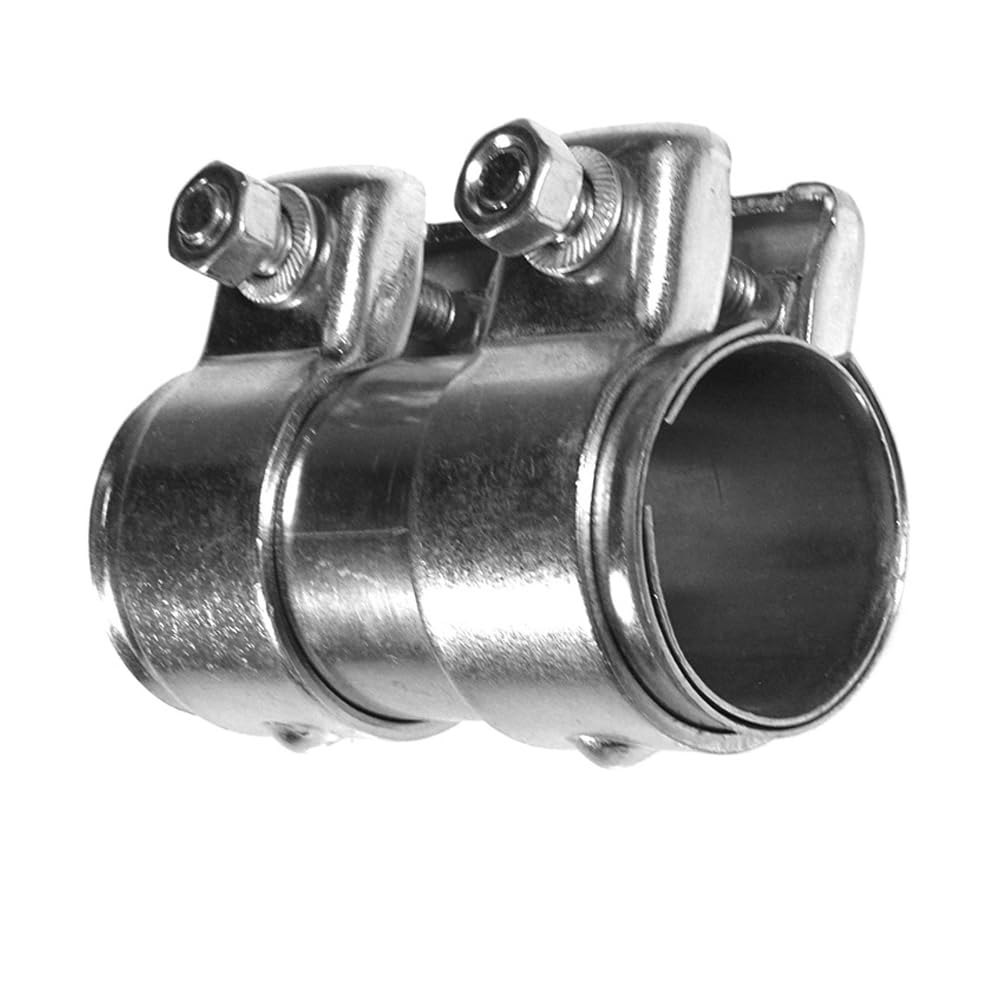 Exhaust Joiner Adjustable Between 36mm to 38mm Diameter, 90mmL - EC002