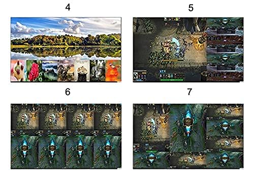 Image of 4K HDMI 8x1 Multi-View HDMI Switcher 8 in 1 Splitter Display 8 HD Digital Video Signal Same Screen with IR Control (HDMI 8x1 Multi-Viewer)