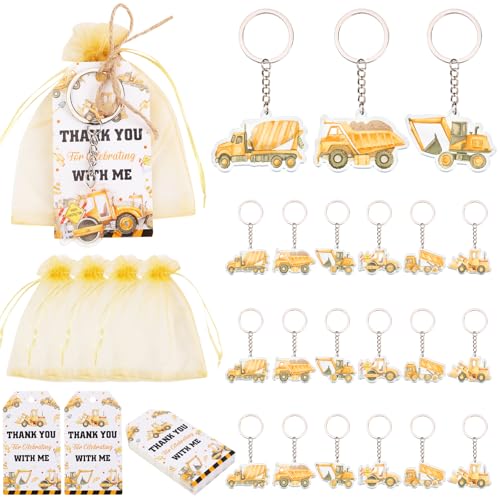 Porte-clés organza blanc Serencatcher souvenir cadeau de baby shower