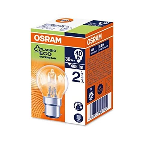 Osram 30 Watt Halogen Eco Bulb Cover