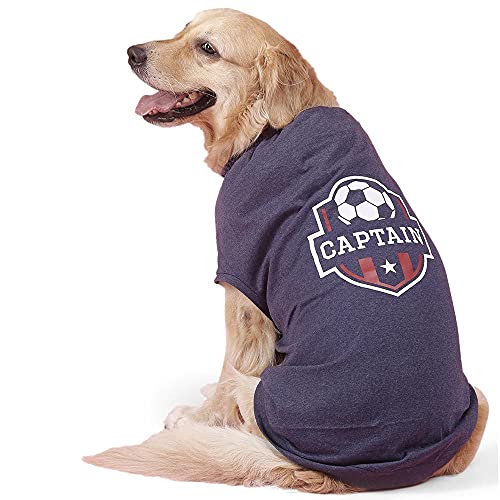 Image of Heads Up For Tails Sports Captain Dog T-Shirt - S