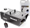 beamz ICE700 Low Lying Fog Machine with 5L Fluid, Ground Fogger with Dry Ice Smoke Effect, 700W Thermostatic Heater, Wired Remote, Halloween & Stage Special Effects for Parties & Events