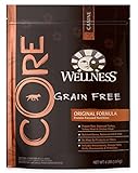 Wellness CORE Natural Grain Free Dry Dog Food, Original Turkey & Chicken, 4-Pound Bag