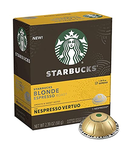 StarbucksBlondeEspressoNespressoVertu