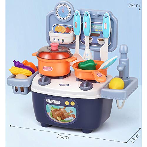 Little Chef‘Kitchen Spielset Delights Spielküche, Kinder Küche Spielset, Küche Spielzeug mit realistischen Lichter… – Bild 6