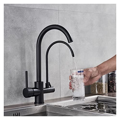 Mitigeur purificateur eau cuisine avec douchette de comptoir moderne - 2