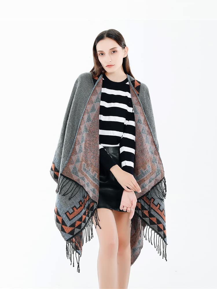 Sciarpa Donna Scialle Primavera Autunno e Inverno Uomo Poncho di Lusso da Donna Inverno Pashmina Scialle Sciarpa Avvolgere Una Coperta Spessa Stola